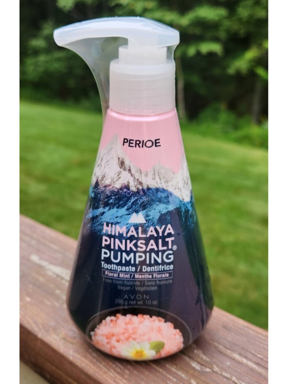Avon Perioe Himalaya Pink Salt Pumping Toothpaste Discontinued 10 oz SEALED NEW